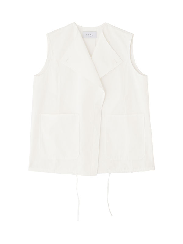 エトレトウキョウDEPENDREブロードシャツ　白 美品 DEPENDREブロードシャツ(F WHITE): トップス │ ETRE TOKYO