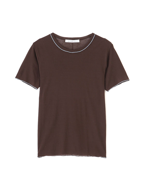 エトレトウキョウ　DEPENDREシアーロンTee ブラウン エトレトウキョウ DEPENDREシアーロンTee ブラウン - メルカリ