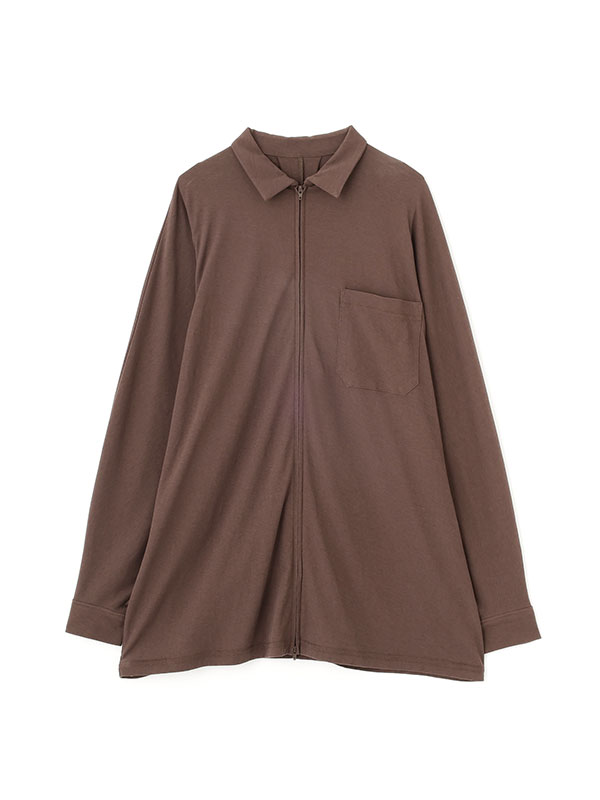 ETRETOKYO ストライプボックスシャツ ブラウン　 新品タグ付き ETRE TOKYO - ストライプボックスシャツ - BROWN | ADDICT WEB SHOP