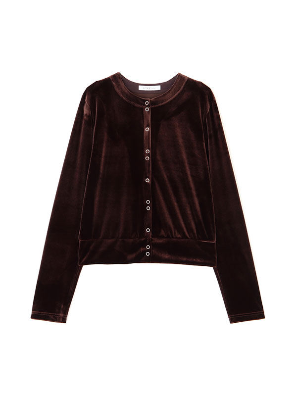 リングドットベロアトップス(F BROWN): トップス │ ETRE TOKYO