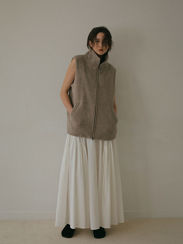 メルトンフリースベスト(F BEIGE): トップス │ ETRE TOKYO official 
