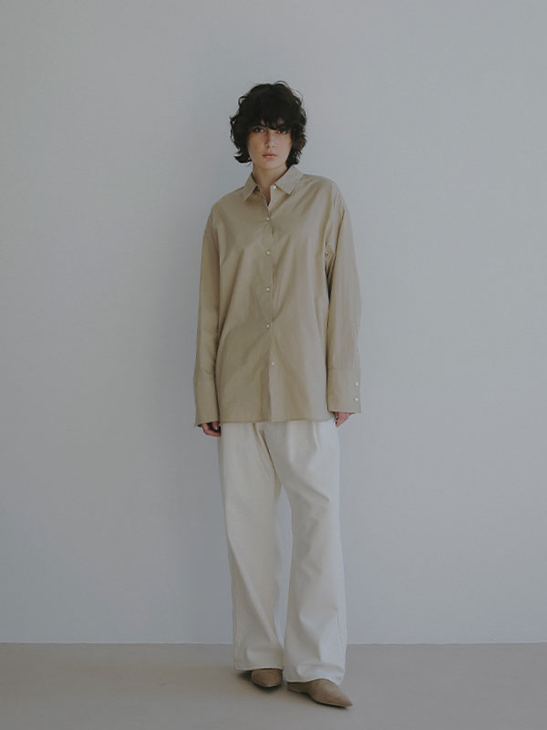 DEPENDREブロードシャツ