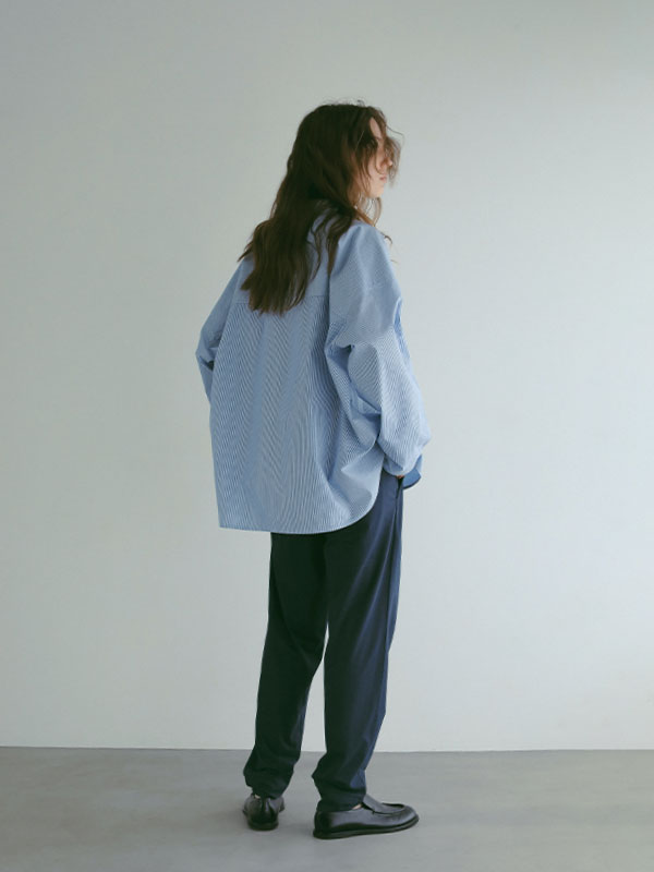 three dots パウダリーコットンジョガーパンツ