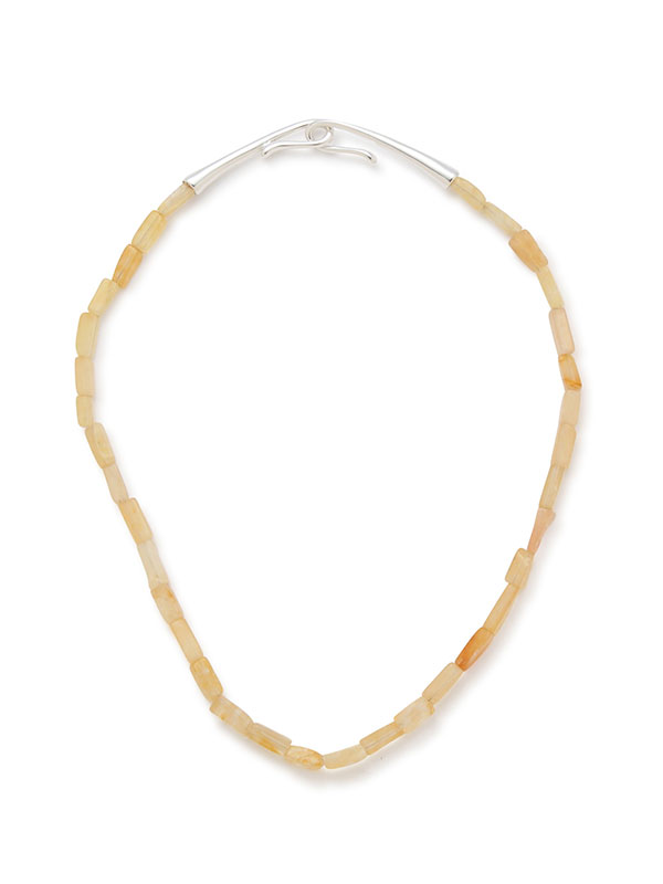 ストーンビーズネックレス