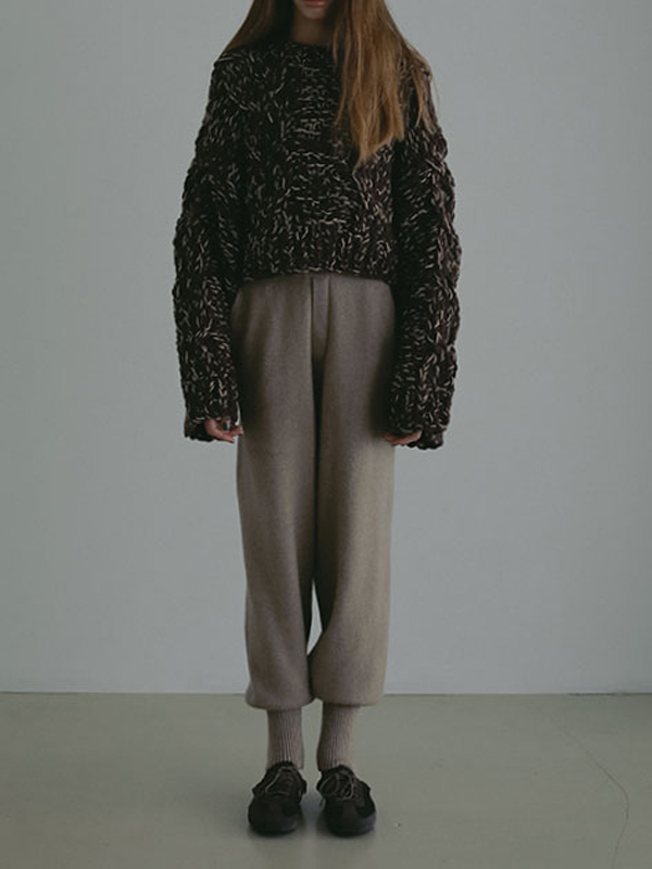 ハンドニットケーブルプルオーバー(F WHITE): トップス │ ETRE TOKYO