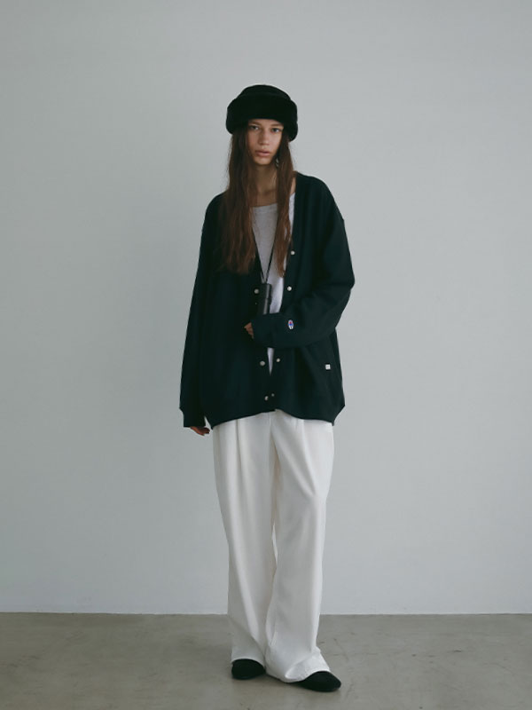 テンセルデニムリラクシーパンツ