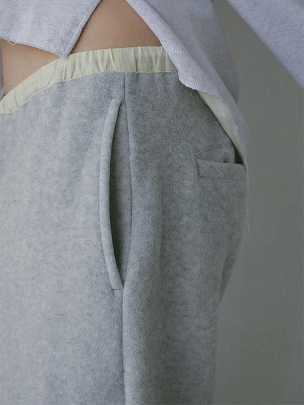 リラクシーフリースパンツ(S LIGHT GREY): ボトムス │ ETRE TOKYO