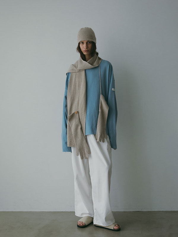 ホールガーメントロングニットグローブ