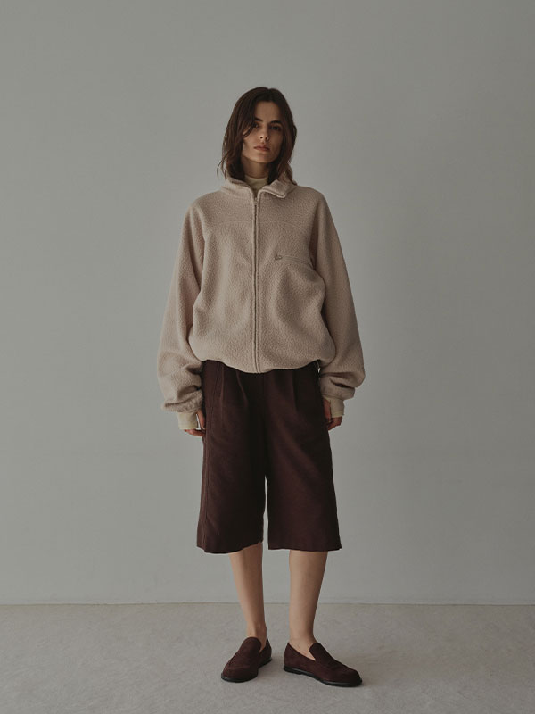 ボアフリースブルゾン