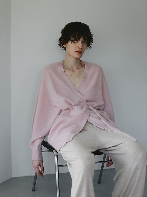 SANTEウールカシミヤニットパンツ