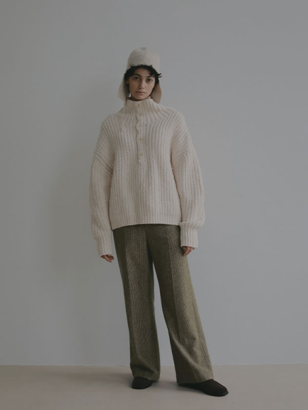 ラムウールフライトニットキャップ