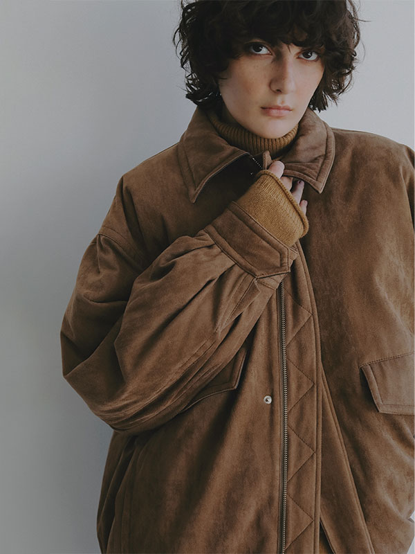 パディングワークブルゾン