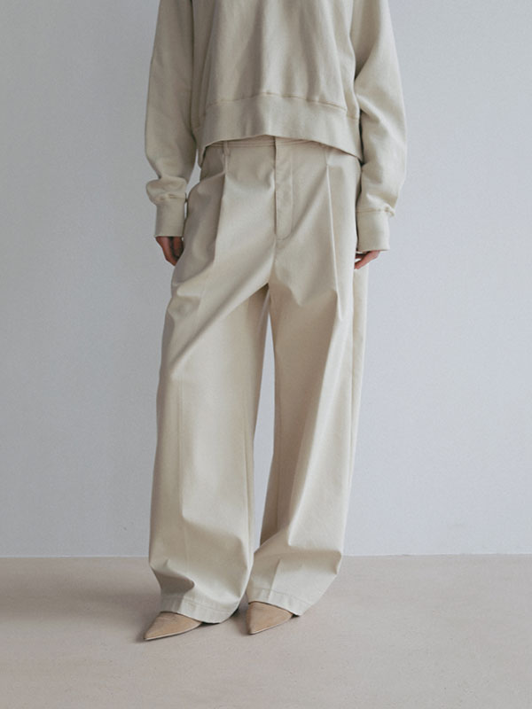 ボンディングタックパンツ