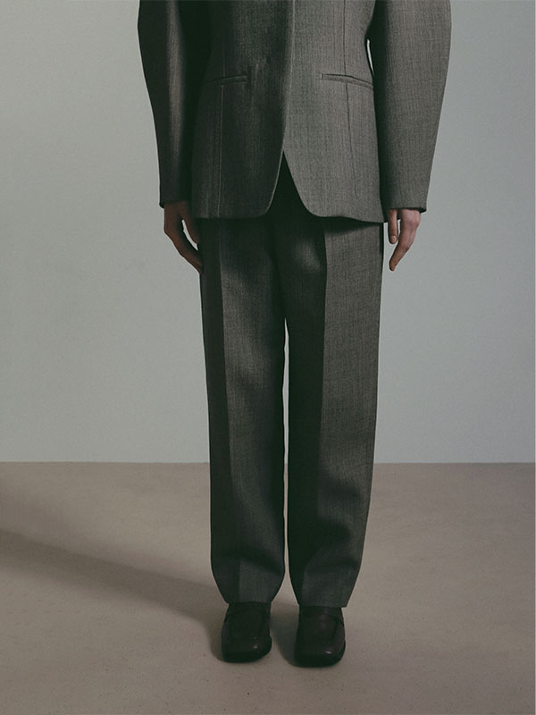 SANTEセンタークリーステーパードパンツ