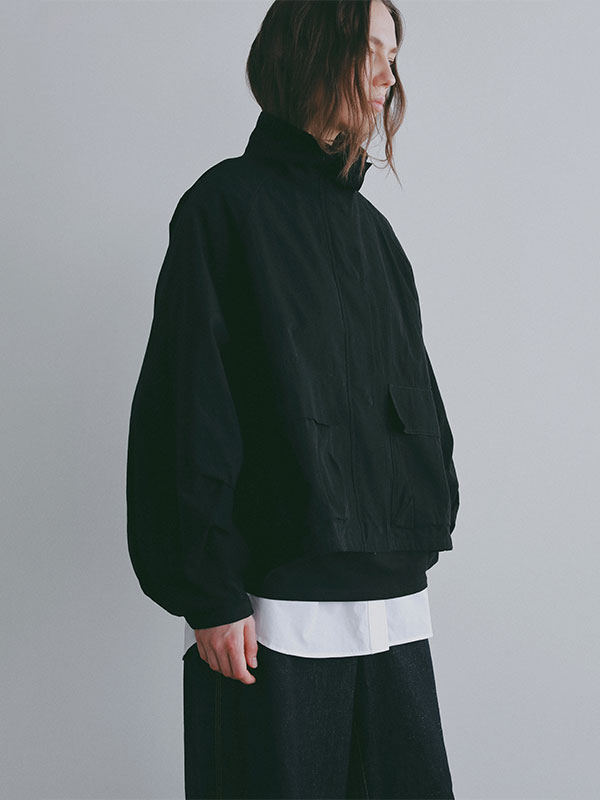 スカーフライトシャツブルゾン