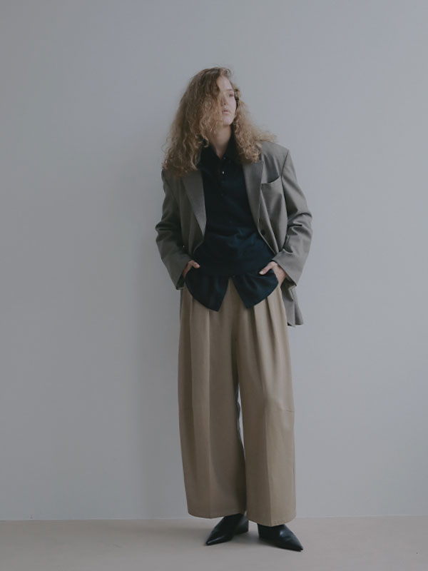 シアーコットンシャツ