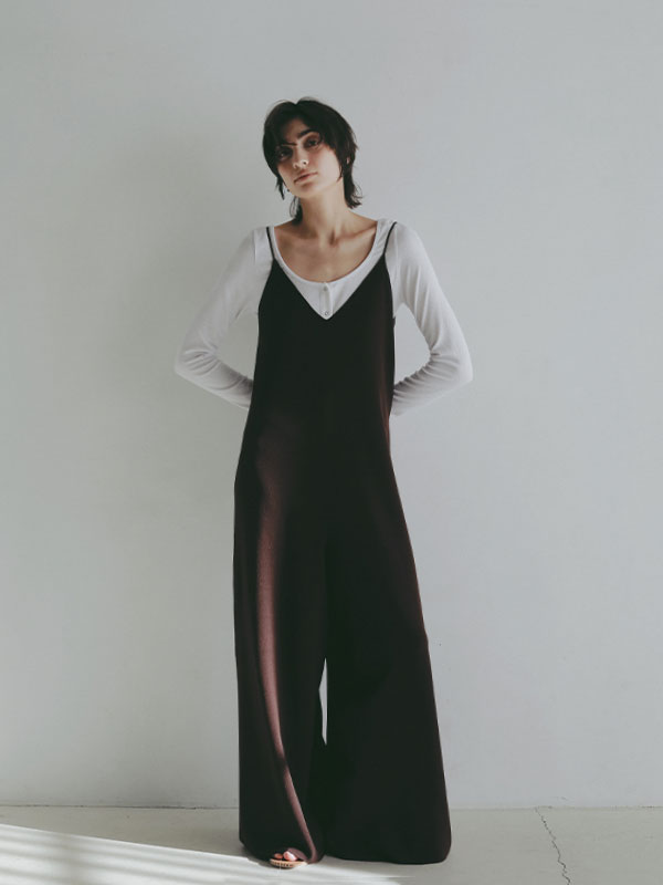 バトーネックカットプルオーバー