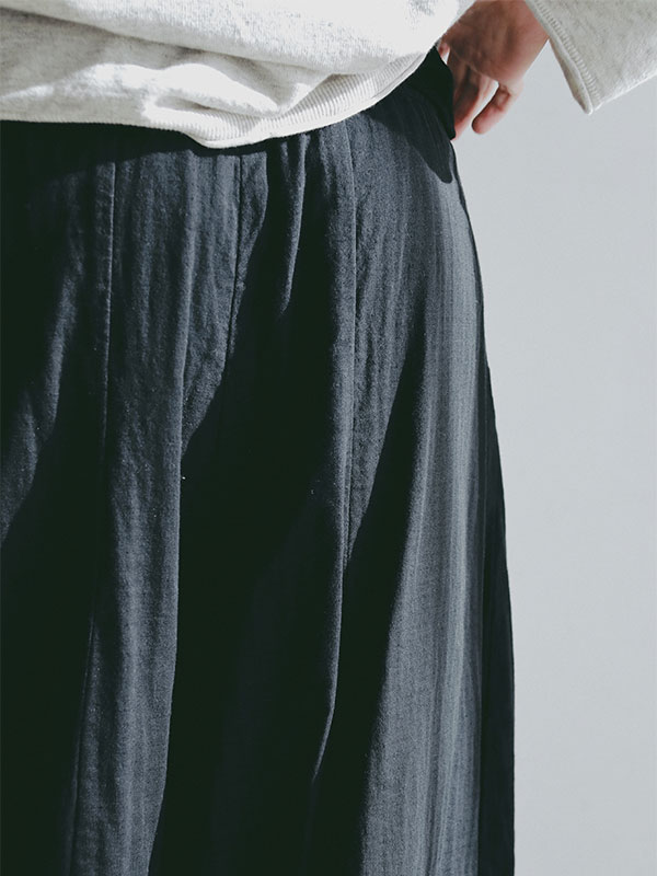 ダブルガーゼバレルパンツ