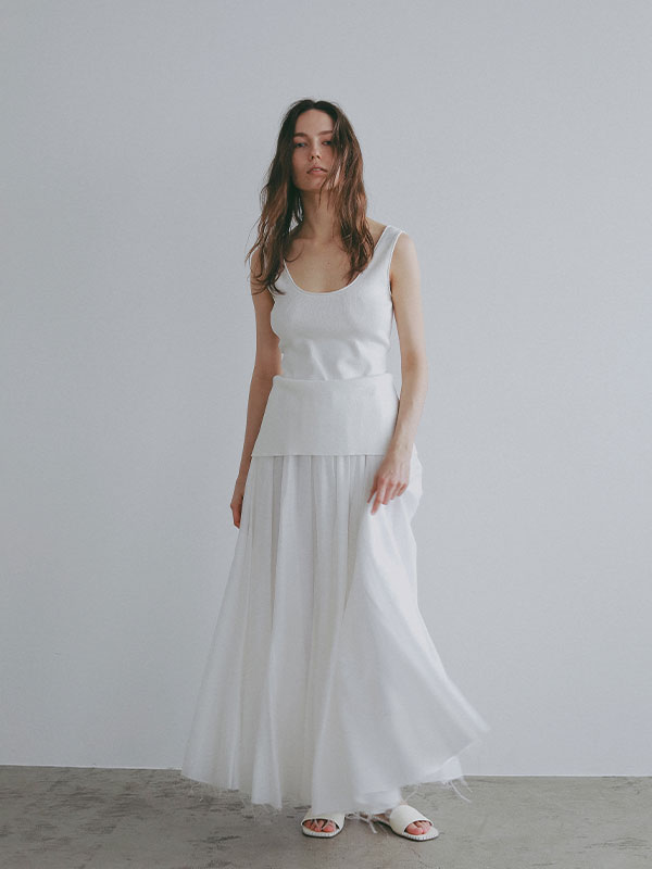 エアリーギャザーボリュームスカート