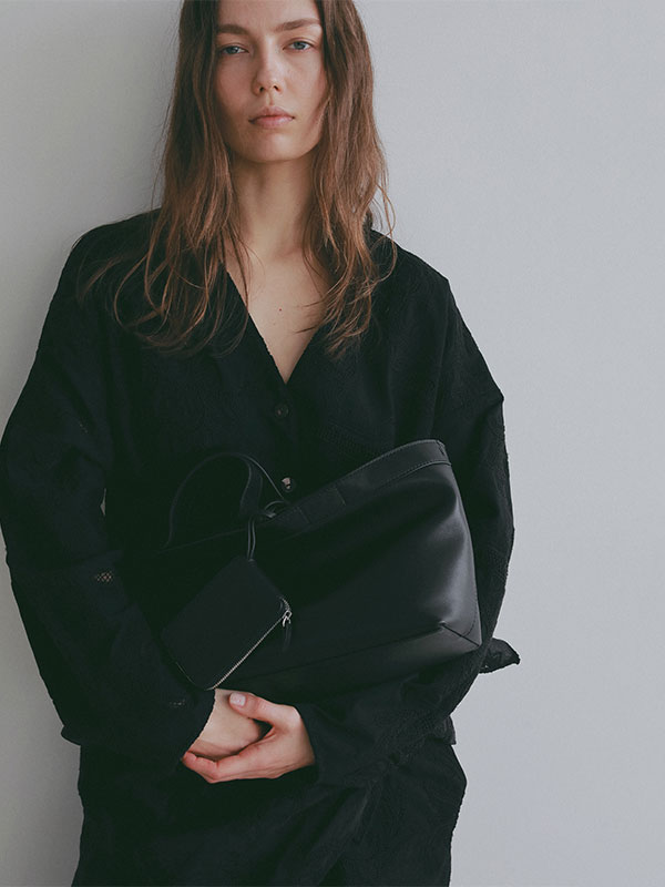 ボンディングレザートート