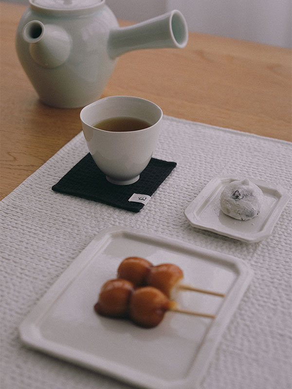 チェーンステッチテーブルマットセット