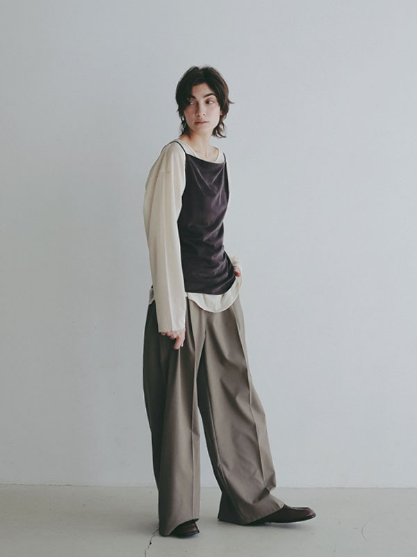 キュプラジャージキャミソール