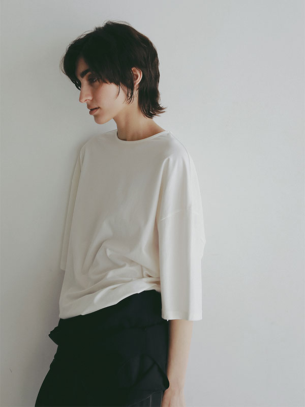 キュプラジャージオーバーサイズTee