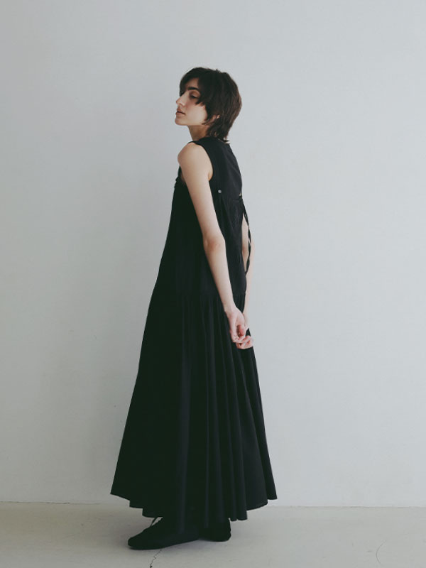 レースコットンキャミワンピース