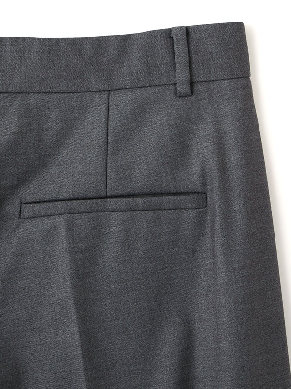 DEPENDRE アジャスタブルタックパンツ(S BEIGE): ボトムス
