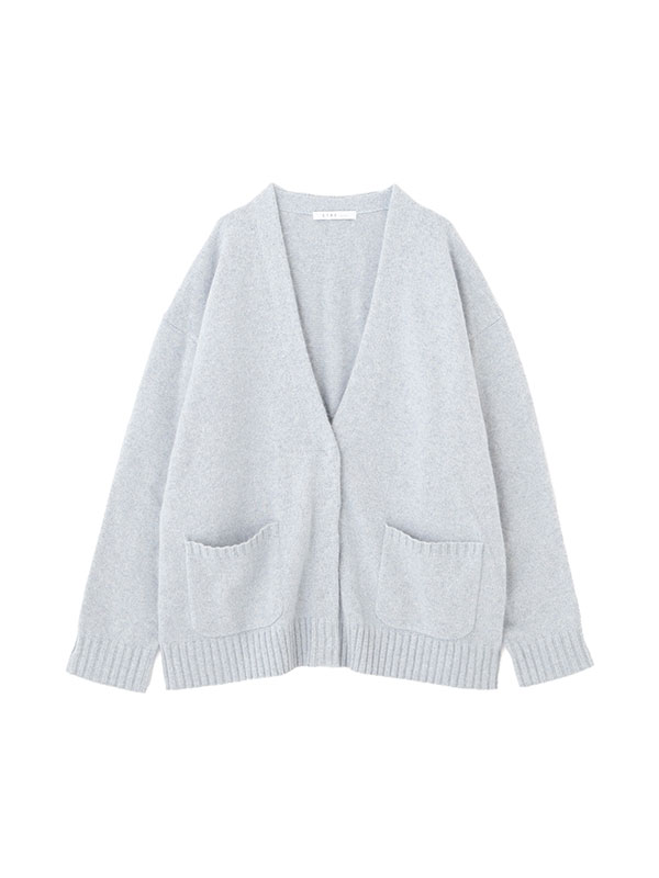 プレーンステッチＶネックニットカーディガン