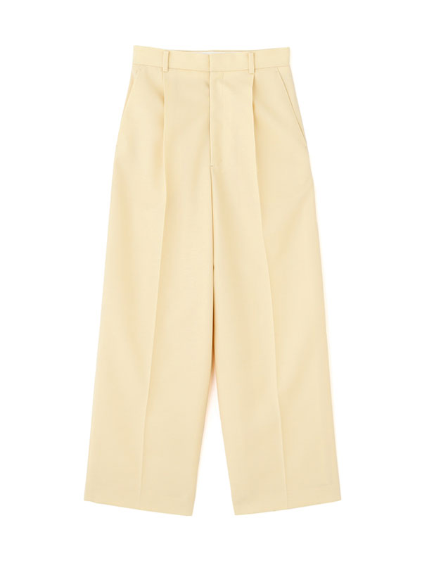 SANTEワンタックセンタークリースパンツ