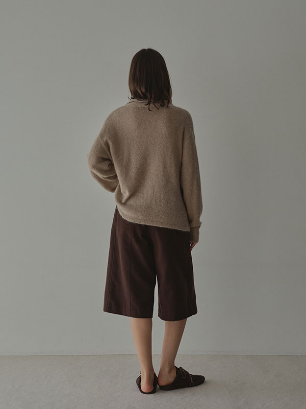 モヘヤニットシャツ