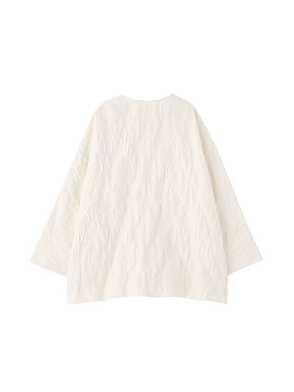 SANTEドルマンスリーブジャガードコート