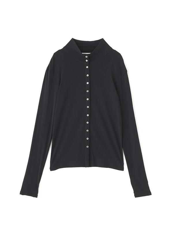 ガーゼフライスフロントオープンプルオーバー