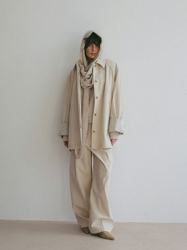 ボンディングタックパンツ