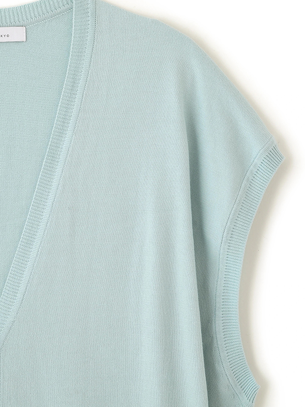 スヴィンコットンニットベスト