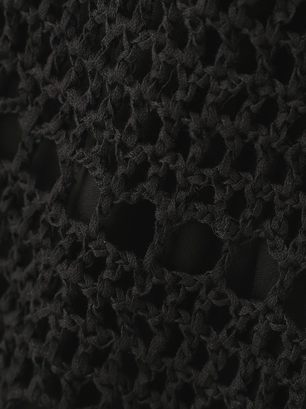 クロシェニットパンツ