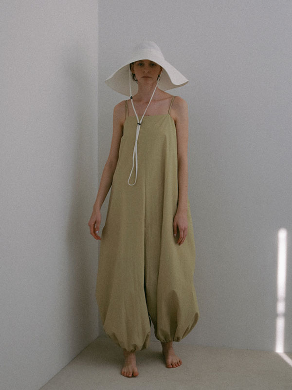 ヘムギャザーオールインワン