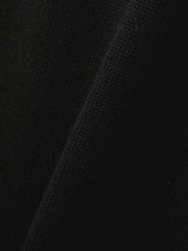 ウールラウンドネックIラインニットワンピース