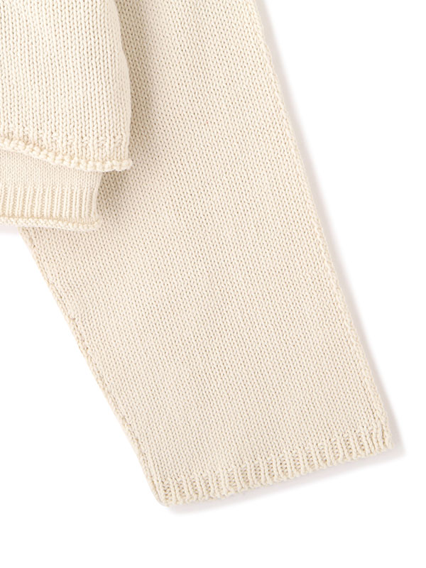 ETRE TOKYO 2ピースアウトリンキングニットプルオーバー 白