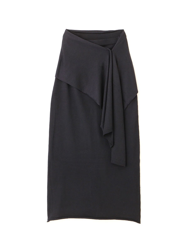 2ピースニットIラインスカート