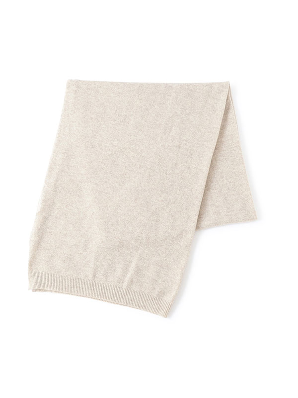A SAUCE MELERミドルゲージカシミヤニットストール