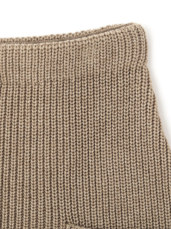 Wジップニットミニスカート(S BEIGE): ボトムス │ ETRE TOKYO