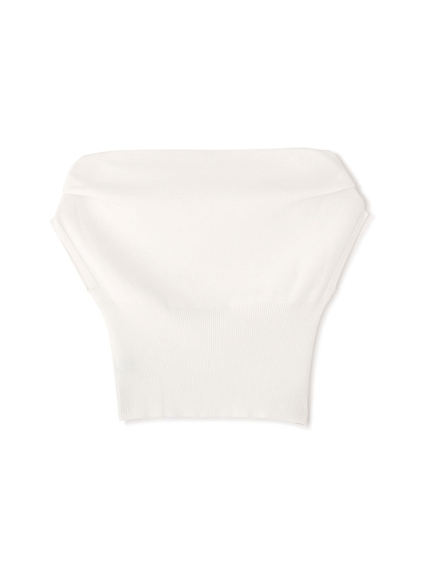 デザインネックニットプルオーバー(F WHITE): トップス │ ETRE