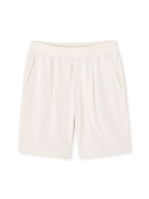three dots パウダリーコットンショートパンツ