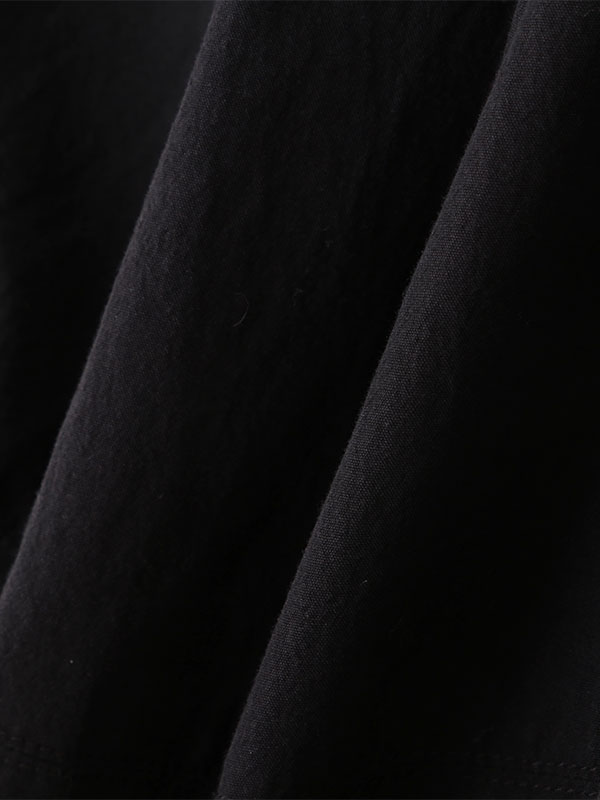 タックギャザーショートブラウス