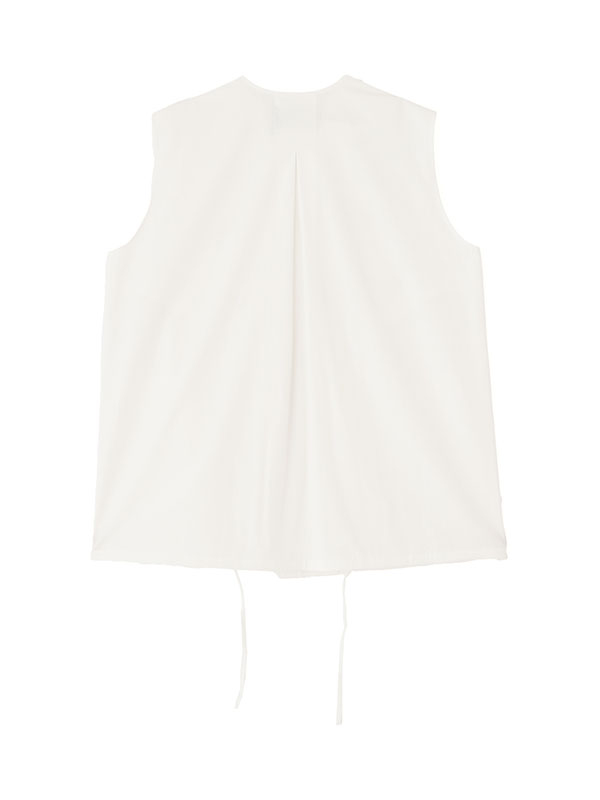 スリーブレスシャツジャケット