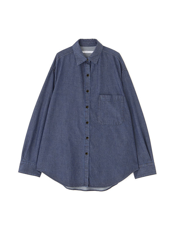テンセルデニムシャツ