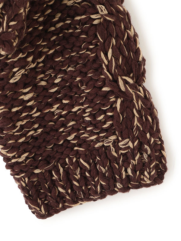 ハンドニットケーブルプルオーバー