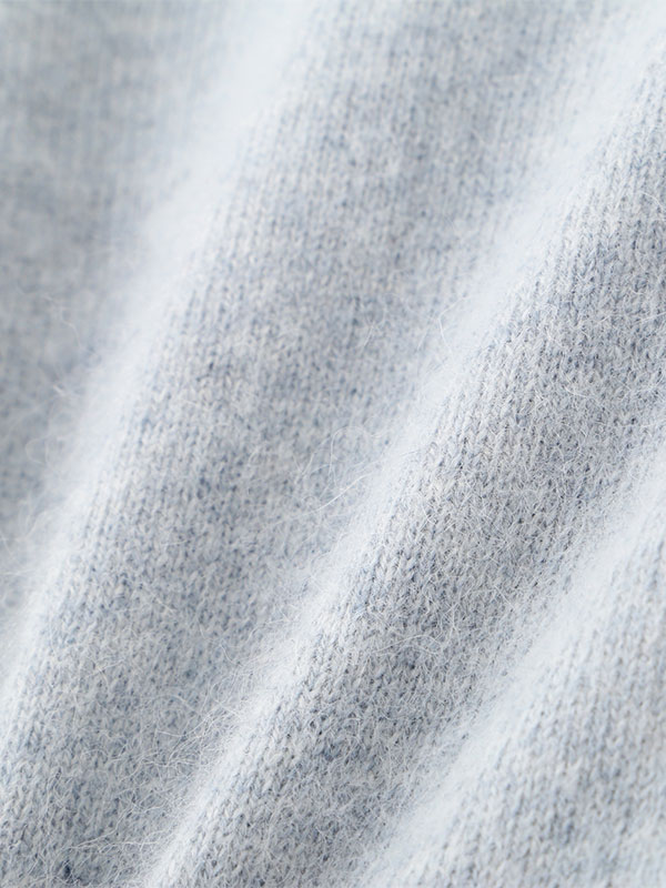 プレーンステッチVネックニットベスト